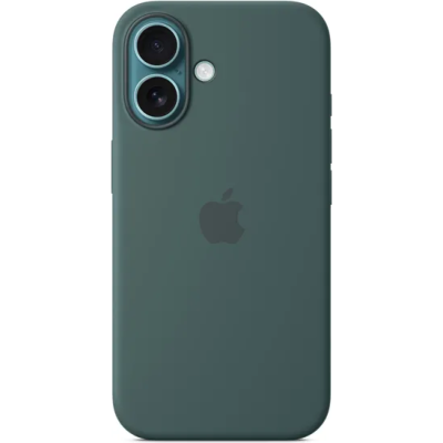Θήκη iPhone 16 Official Apple Silicone Case Σιλικόνης με MagSafe - Lake Green (MYY83ZM/A)