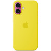 Θήκη iPhone 16 Official Apple Silicone Case Σιλικόνης με MagSafe - Star Fruit (MYY73ZM/A)