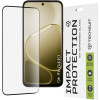 Tempered Glass Oppo A6 4G / A6x 4G / A6x 5G / A6k 4G Techsuit 111D Full Glue Full Face Αντιχαρακτικό Γυαλί Προστασίας Οθόνης - Black (5949419361829)