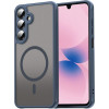 Θήκη Samsung Galaxy A27 Techsuit HaloFrost II MagSafe Σκληρή Ημιδιάφανη με MagSafe - Navy Blue (5949419351691)