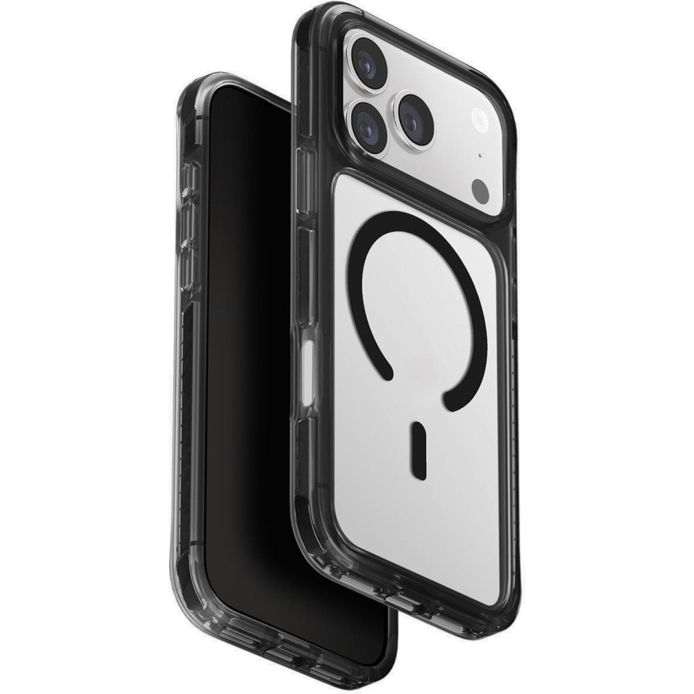 Θήκη iPhone 17 Pro Max Uniq Combat MagClick Ανθεκτική με MagSafe - Carbon Black (UNIQ-IP6.9P(2025)-COMMCBLK)