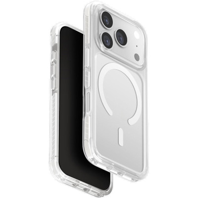 Θήκη iPhone 17 Pro Uniq Combat MagClick Ανθεκτική με MagSafe - Blanc White (UNIQ-IP6.3P(2025)-COMMBWHT)