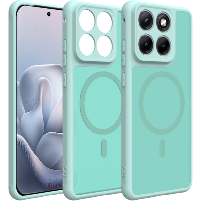 Θήκη Motorola Edge 70 Fusion Techsuit HaloFrost II MagSafe Σκληρή Ημιδιάφανη με MagSafe - Mint Green (5949419367388)