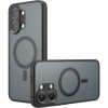 Θήκη Xiaomi Poco X8 Pro Max Techsuit PureFrost Σκληρή Ημιδιάφανη με MagSafe - Frosted Black (5949419366381)