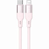 Καλώδιο Recci RS22CL Type-C σε Lightning Φόρτισης & Μεταφοράς Δεδομένων 150cm 27W - Pink (6955482529171)