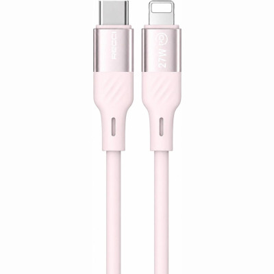 Καλώδιο Recci RS22CL Type-C σε Lightning Φόρτισης & Μεταφοράς Δεδομένων 150cm 27W - Pink (6955482529171)