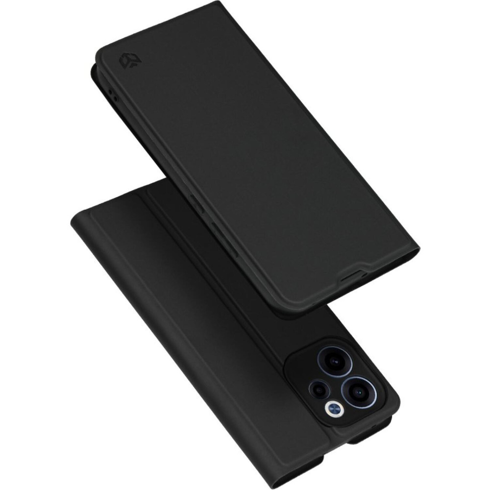 Θήκη Oppo Reno15 F / 15 FS Techsuit Magskin Book Πορτοφόλι από Οικολογικό Δέρμα - Black (5949419357150)