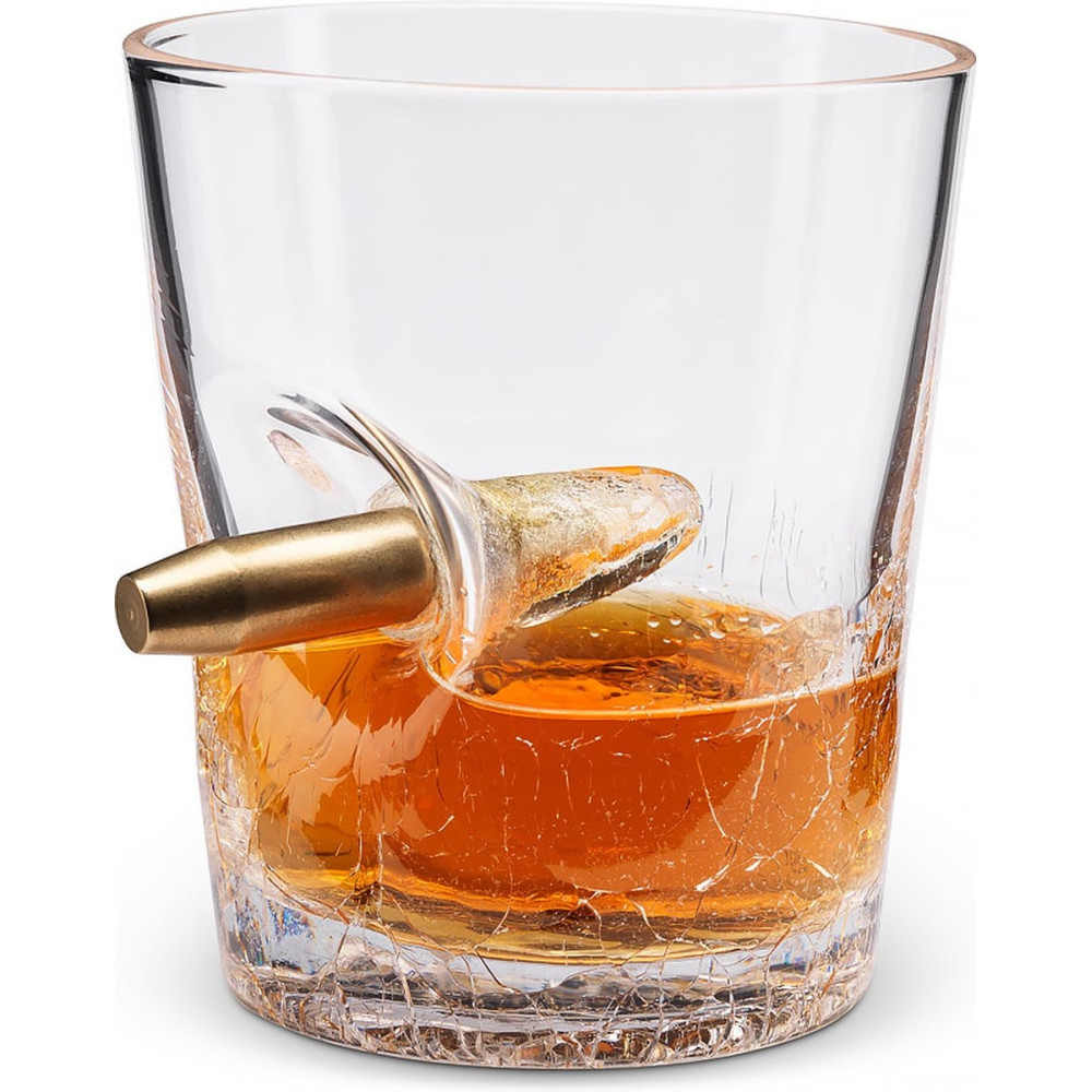 The Source InGenious Shot In a Glass - Γυάλινο Ποτήρι Ποτού / Ουίσκι με Διακοσμητική Σφαίρα - 250ml (5056327915836)