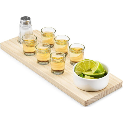 Σετ Σερβιρίσματος Τεκίλα The Source Connoisseur Creations Tequila Serving Set με 6 x Ποτήρια / Αλατιέρα & Μπολ (5056327916192)