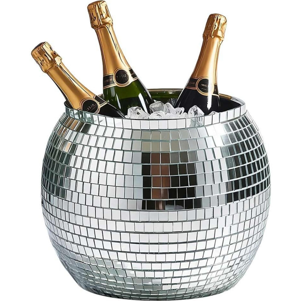 Κουβάς Πάγου MikaMax Disco Ball Ice Bucket Σαμπανιέρα Ντισκομπάλα για Party 11L (8721154050124)