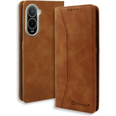 Θήκη Xiaomi Redmi A7 Pro 4G Bodycell Book Case Πορτοφόλι - Brown (5206015086939)