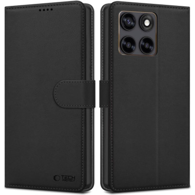 Θήκη Motorola Edge 70 Fusion / Edge 70 Fusion Plus Tech-Protect Wallet Πορτοφόλι - Black (5906302322756)