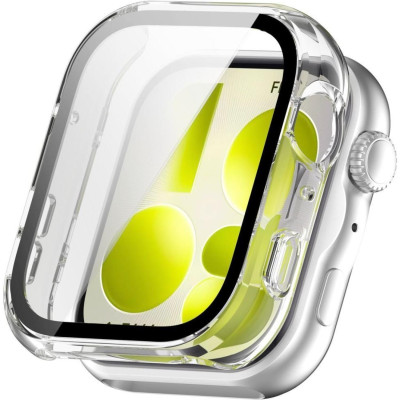 Θήκη Huawei Watch Fit 5 Tech-Protect Defense με Tempered Glass - Clear (5906302323357)