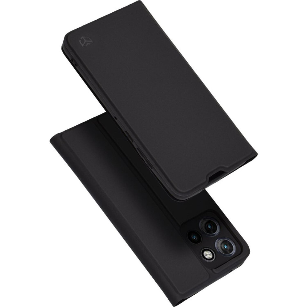 Θήκη Motorola Edge 60 Neo / Edge 50 Neo / ThinkPhone 25 Techsuit Magskin Book Πορτοφόλι από Οικολογικό Δέρμα - Black (5949419245679)