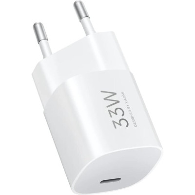 Φορτιστής Official Xiaomi Nano Power Adapter Γρήγορος Ταξιδιού / Αντάπτορας με 1 x Type-C 33W - White (BHR087LEU)