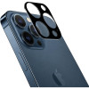 Tempered Glass iPhone 12 Pro Max Techsuit Full Camera Αντιχαρακτικό Γυαλί Προστασίας για Φακό Κάμερας - Black (5949419071384)
