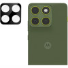 Tempered Glass Motorola Edge 70 Techsuit Full Camera Αντιχαρακτικό Γυαλί Προστασίας για Φακό Κάμερας - Black (5949419360501)