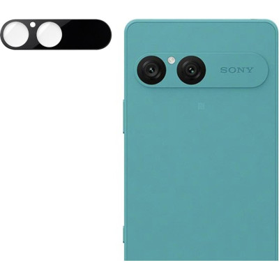 Tempered Glass Sony Xperia 10 VII Techsuit Full Camera Αντιχαρακτικό Γυαλί Προστασίας για Φακό Κάμερας - Black (5949419337091)