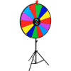 Τροχός Κλήρωσης Relaxdays 60 cm Prize Wheel με Βάση για Διαγωνισμούς & Giveaways 180 x 60 x 60 cm - Multicoloured (10053604)