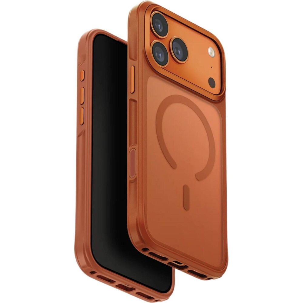 Θήκη iPhone 17 Pro Max Uniq Veren MagClick Ανθεκτική Ημιδιάφανη με MagSafe - Sunset Ember (UNIQ-IP6.9P(2025)-VERSSETEMB)