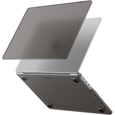 Θήκη MacBook Pro 16" M1-M5 / M5 Pro / M5 Pro Max 2026 - 2021 Spigen Air Skin Σκληρή - Frost Black (ACS11527)