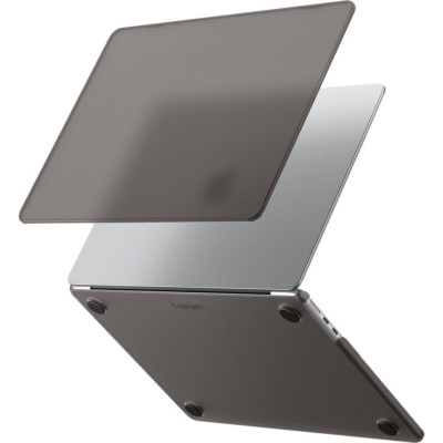Θήκη MacBook Air 13" M5 2026 / M4 2025 / M3 2024 / M2 2022 Spigen Air Skin Σκληρή - Frost Black (ACS11531)