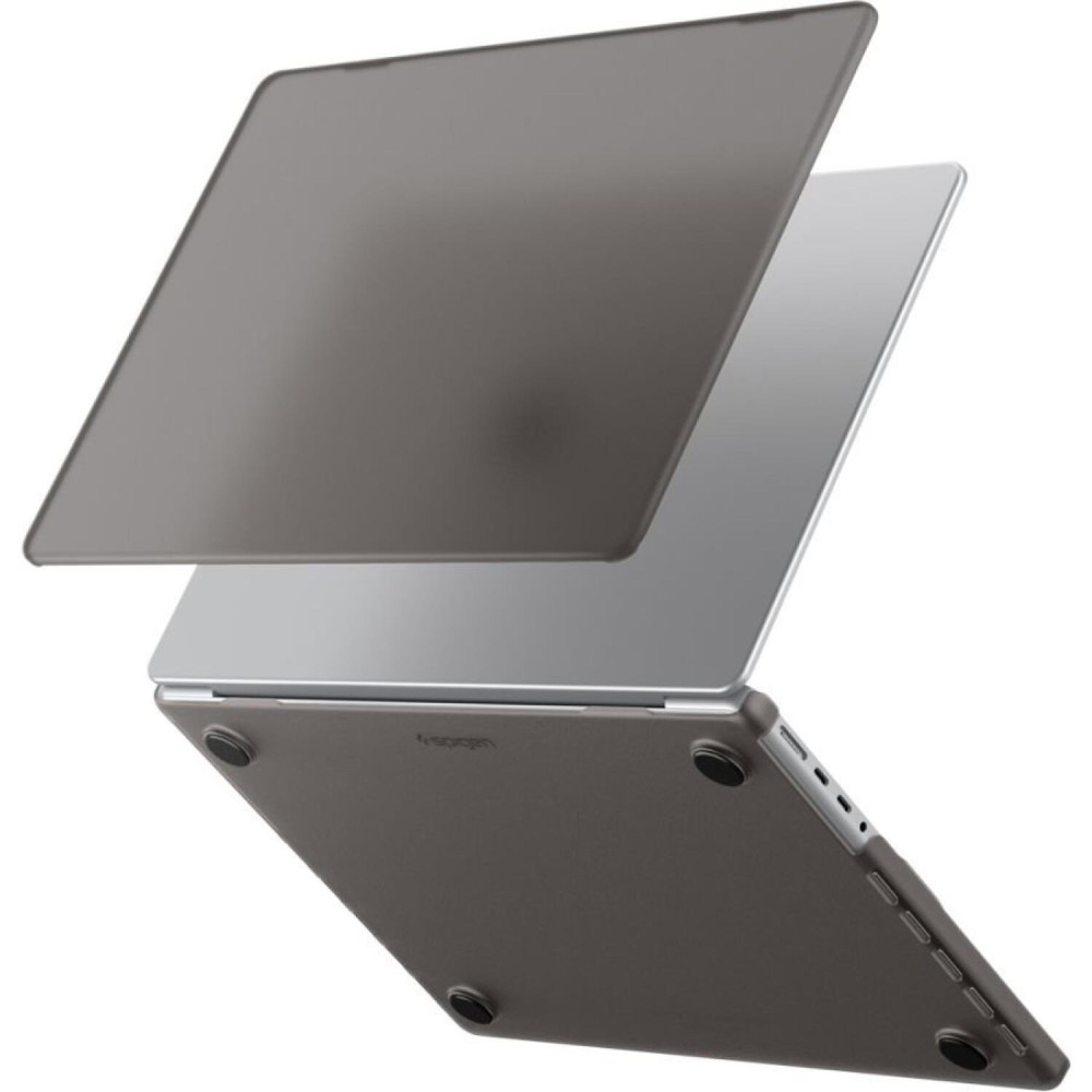 Θήκη MacBook Pro 14" M1-M5 / M5 Pro / M5 Pro Max 2026 - 2021 Spigen Air Skin Σκληρή - Frost Black (ACS11529)