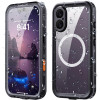Θήκη iPhone 17 ShellBox Αδιάβροχη Full Body 360° Διάφανη Ανθεκτική με MagSafe IP68 - Black (5949419337732)