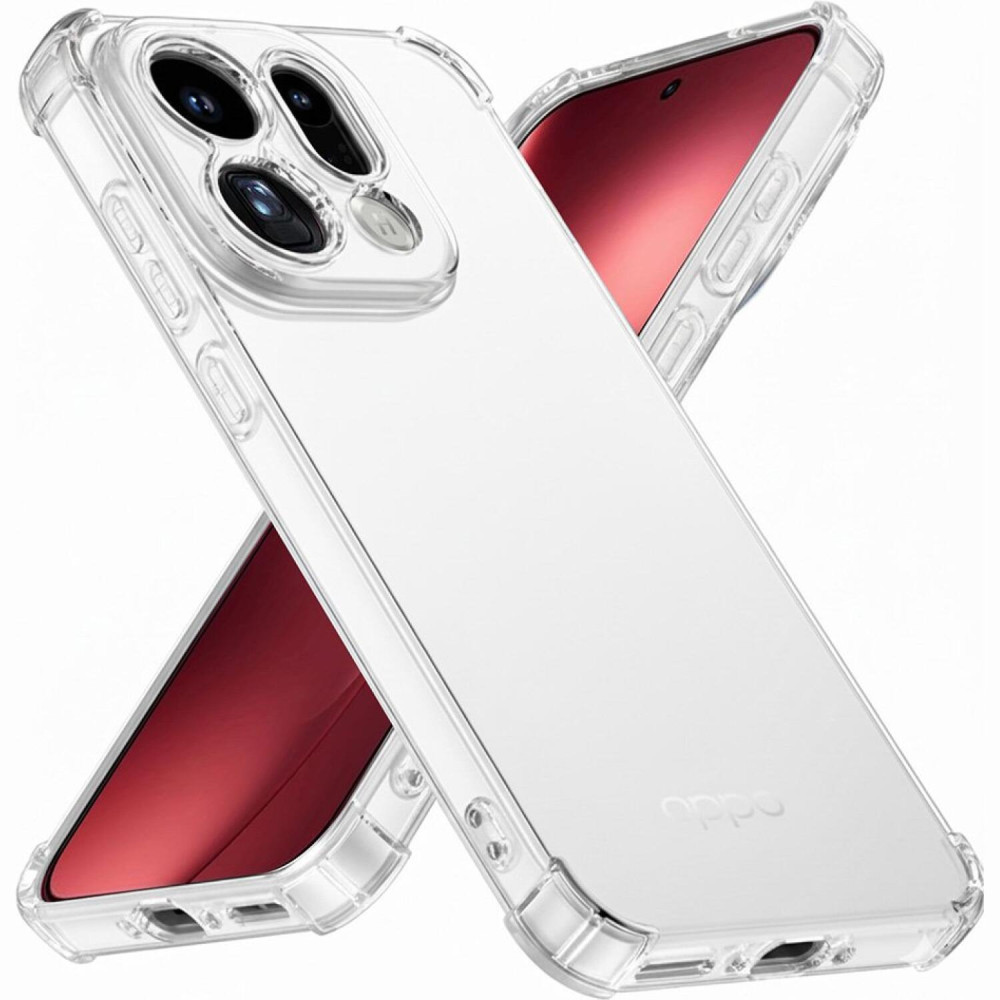Θήκη Oppo Find X9 Pro Techsuit Shockproof Clear Silicone Διάφανη Σιλικόνης - Clear (5949419344471)