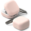Θήκη Samsung Galaxy Buds 4 / 4 Pro Ringke Silicone Σκληρή - Pink Sand (8800328816770)