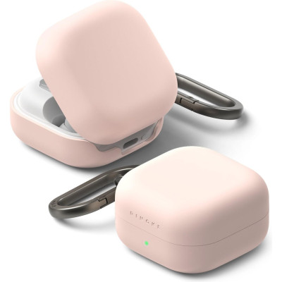 Θήκη Samsung Galaxy Buds 4 / 4 Pro Ringke Silicone Σκληρή - Pink Sand (8800328816770)