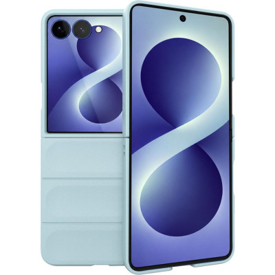 Θήκη Samsung Galaxy Z Flip8 Techsuit Magic Shield Σκληρή - Blue (5949419374294)