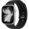 Λουράκι Apple Watch Ultra/SE/11/10/9/8/7/6/5/4 (49/46/45/44mm) Buddi Luno Μαγνητικό Σιλικόνης - Black (8719246610844)