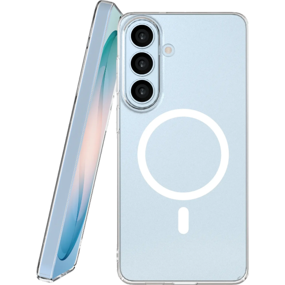 Θήκη Samsung Galaxy S26 Nekit Bare Thin Case Σκληρή Λεπτή Διάφανη με MagSafe 1.2mm - Transparent (8719246595226)