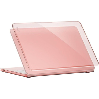 Θήκη MacBook Neo 13" 2026 Uniq Vero Ημιδιάφανη Σκληρή με Προστασία Webcam & Προστατευτικά Πληκτρολογίου US/EU - Tinted Blush (UNIQ-MBNEO-VEROTBLU)
