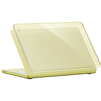 Θήκη MacBook Neo 13" 2026 Uniq Vero Ημιδιάφανη Σκληρή με Προστασία Webcam & Προστατευτικά Πληκτρολογίου US/EU - Tinted Citrus (UNIQ-MBNEO-VEROTCIT)