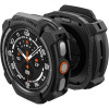 Θήκη Samsung Galaxy Watch Ultra2 2026 47mm Spigen Rugged Armor Ανθεκτική Σιλικόνης - Matte Black (ACS11611)