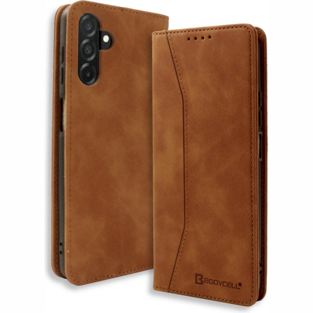 Θήκη Samsung Galaxy A27 Bodycell Book Case Πορτοφόλι - Brown (5206015087059)