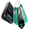 Tempered Glass iPhone 17 Pro ESR UltraFit Armorite Full Face Αντιχαρακτικό Γυαλί Προστασίας Οθόνης 3 Τεμάχια - Black (4894240283820)