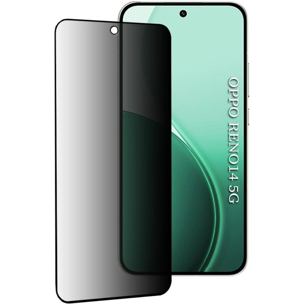 Tempered Glass Oppo Reno14 Techsuit 111D Privacy Full Glue Full Face Αντιχαρακτικό Γυαλί Προστασίας Απορρήτου Οθόνης - Black (5949419349315)