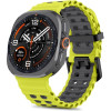 Λουράκι Samsung Galaxy Watch Ultra2 / Ultra1 2026 / 2025 / 2024 47mm Tech-Protect Iconband Pro Σιλικόνης - Lime / Black (5906302325924)
