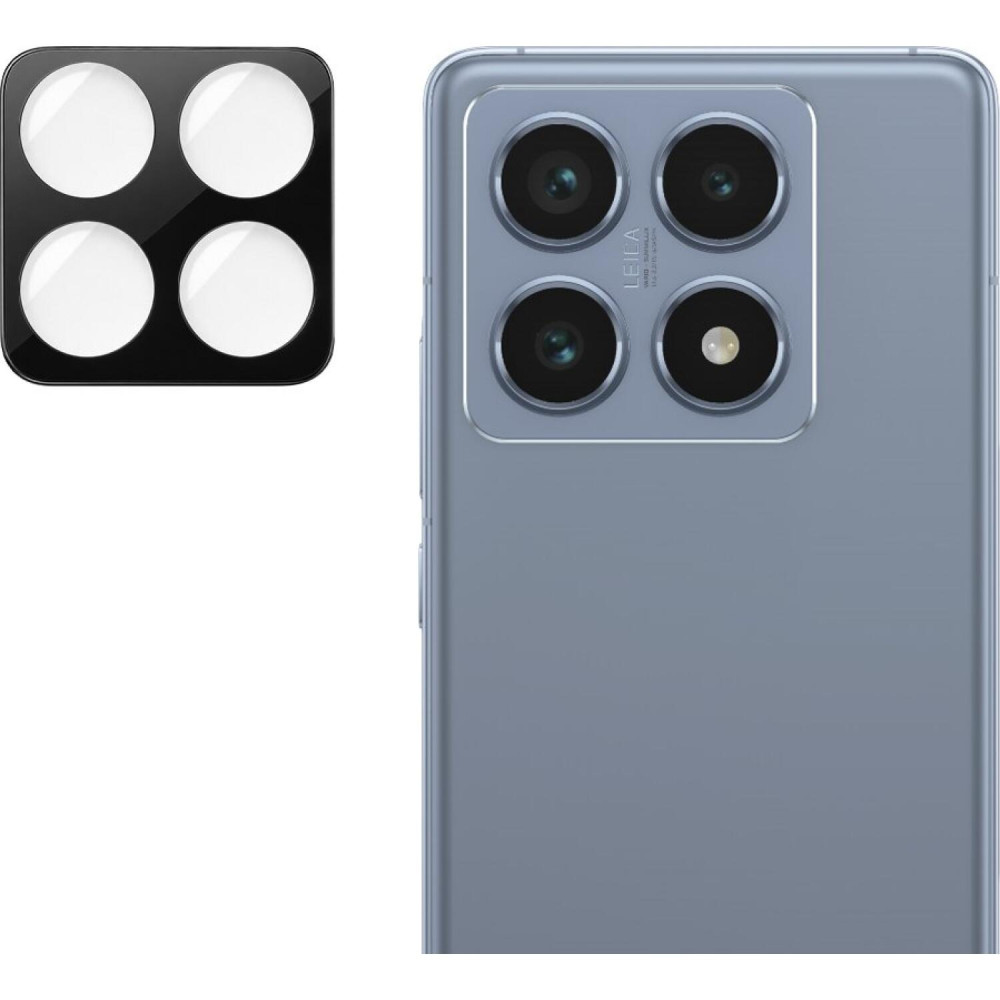 Tempered Glass Xiaomi 14T Pro Techsuit Full Camera Αντιχαρακτικό Γυαλί Προστασίας για Φακό Κάμερας - Black (5949419252585)