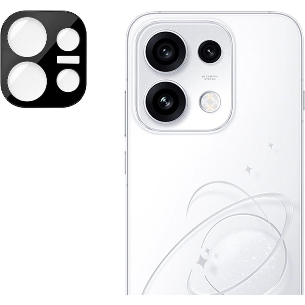 Tempered Glass Oppo Reno16 Pro Techsuit Full Camera Αντιχαρακτικό Γυαλί Προστασίας για Φακό Κάμερας - Black (5949419382084)
