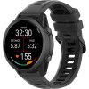 Λουράκι (20mm) Samsung Galaxy Watch FE / 7 / 6 / 5 / 5 Pro /4 (47/46/45/44/43/42/40mm) / Active / Active 2 / Huawei Watch GT 3 42mm / GT 3 Pro 43mm Techsuit Watchband W084 Σιλικόνης - Black (5949419370111)