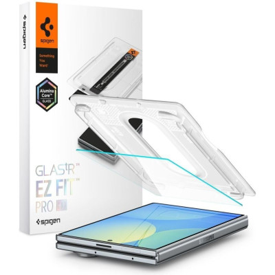 Tempered Glass Samsung Galaxy Z Fold8 Spigen GLAS.tR EZ Fit Pro HD AluminaCore 10H+ Ανθεκτικό Αντιχαρακτικό Γυαλί Προστασίας Εξωτερικής Οθόνης - Clear (AGL11942)