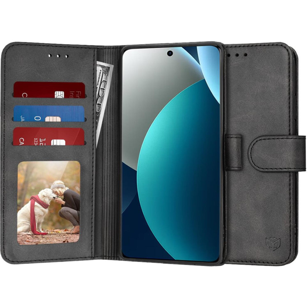 Θήκη Xiaomi Redmi Note 15 Pro 4G Techsuit Diary Book Πορτοφόλι - Black (5949419355804)