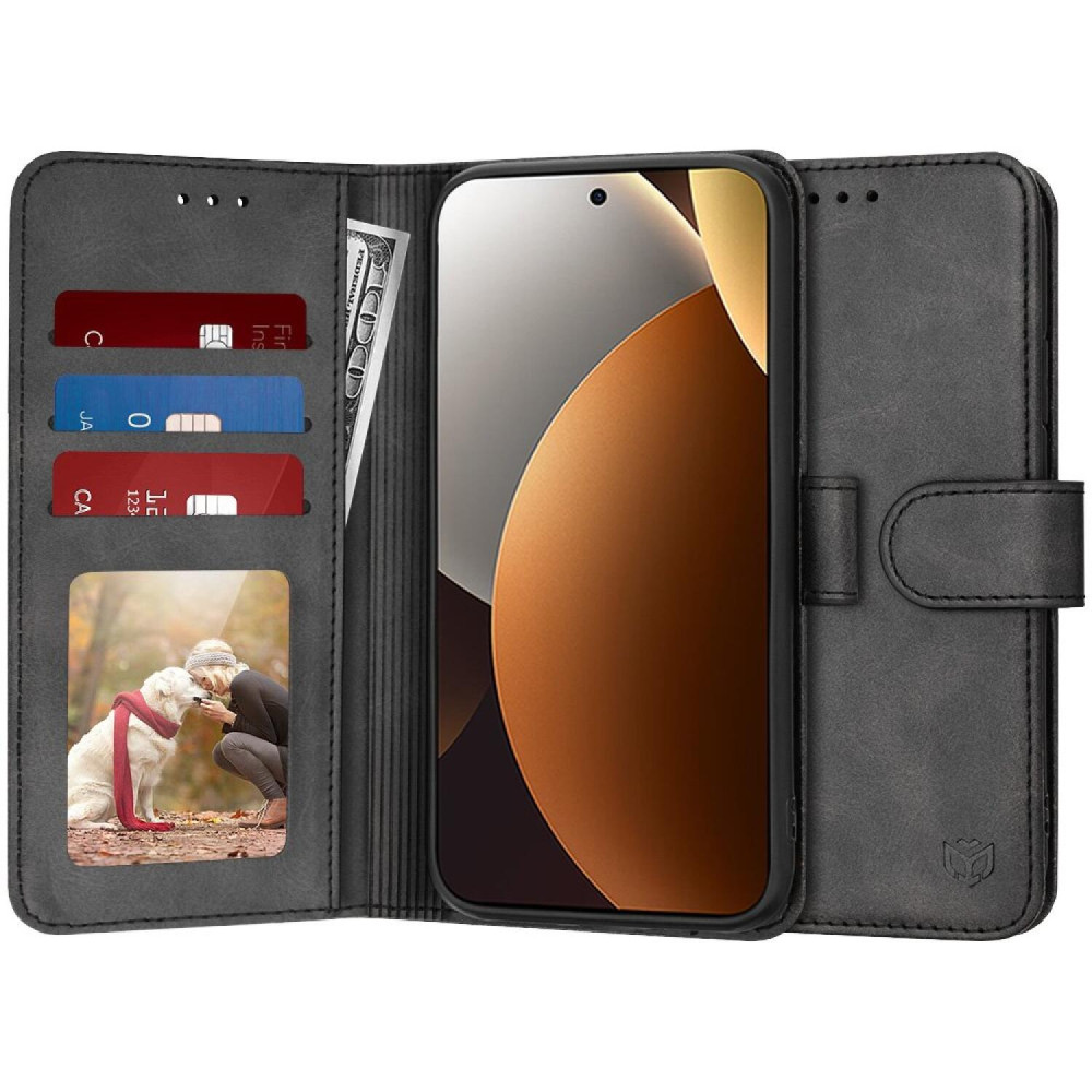 Θήκη Xiaomi Redmi Note 15 Pro 5G Techsuit Diary Book Πορτοφόλι - Black (5949419355620)