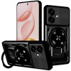Θήκη Honor 400 Techsuit RuggedCam Ανθεκτική με KickStand & MagSafe - Black (5949419340060)