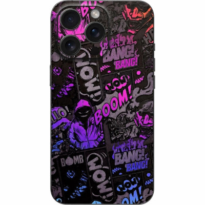 Αυτοκόλλητο Skin Προστασίας Πλάτης iPhone 15 Pro Max Gams Premium Vinyl Skin Back Plate - 3D Neonbomb (GAMS-VNL-SKIN-3DNB-001-074)