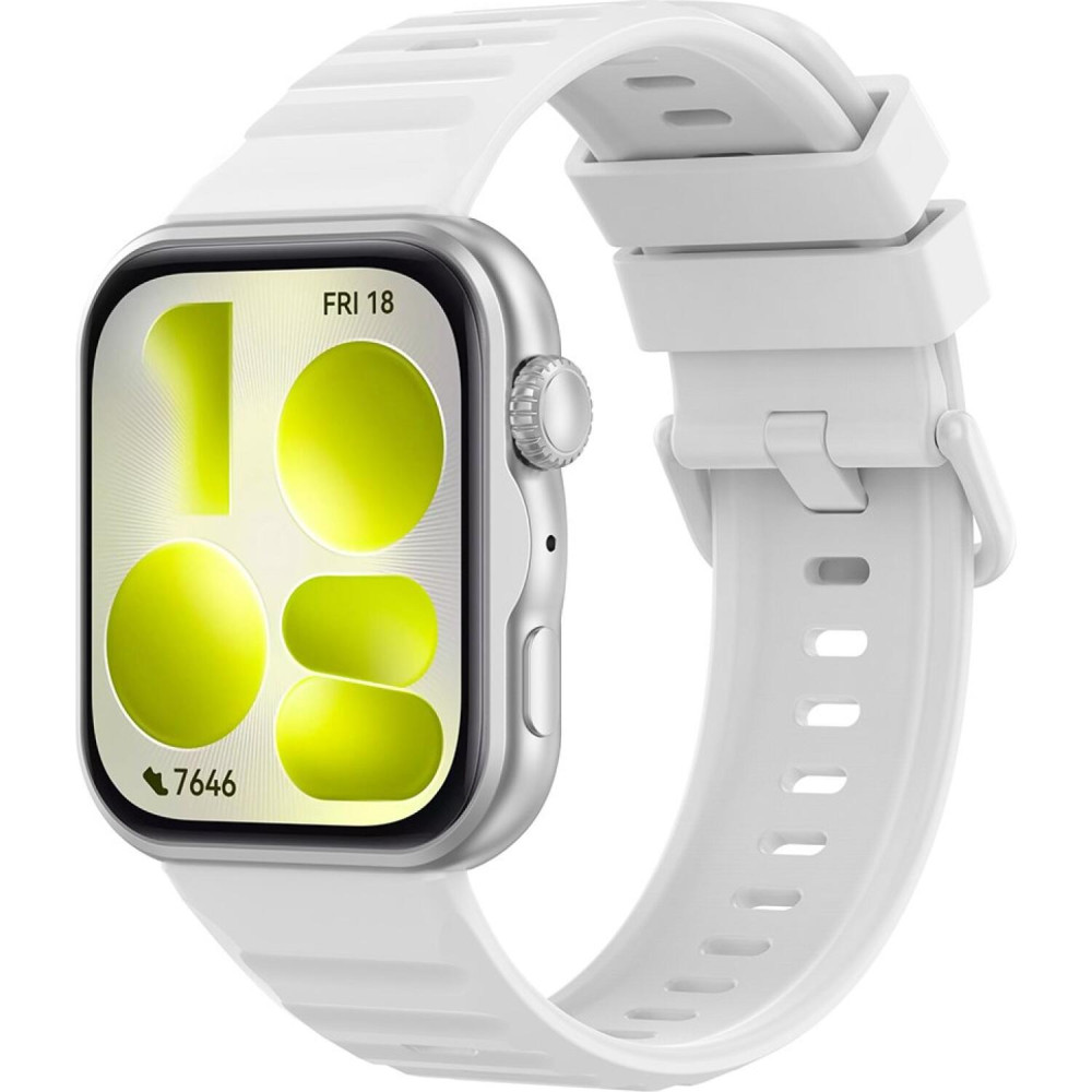 Λουράκι Huawei Watch Fit 5 Pro Techsuit Watchband W082 Σιλικόνης - White (5949419373754)